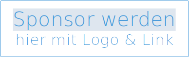 Sponsor werden