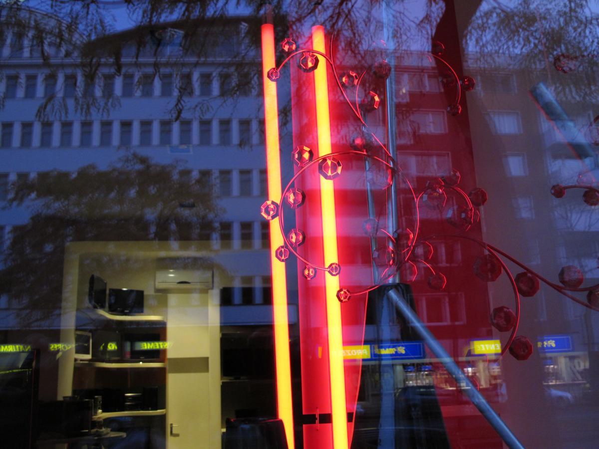 Neon-Skulpturen, Berlin 2012