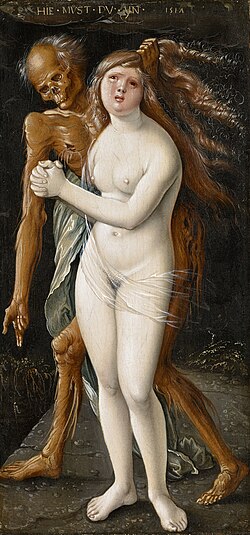  Der Tod und das Mädchen, 1517