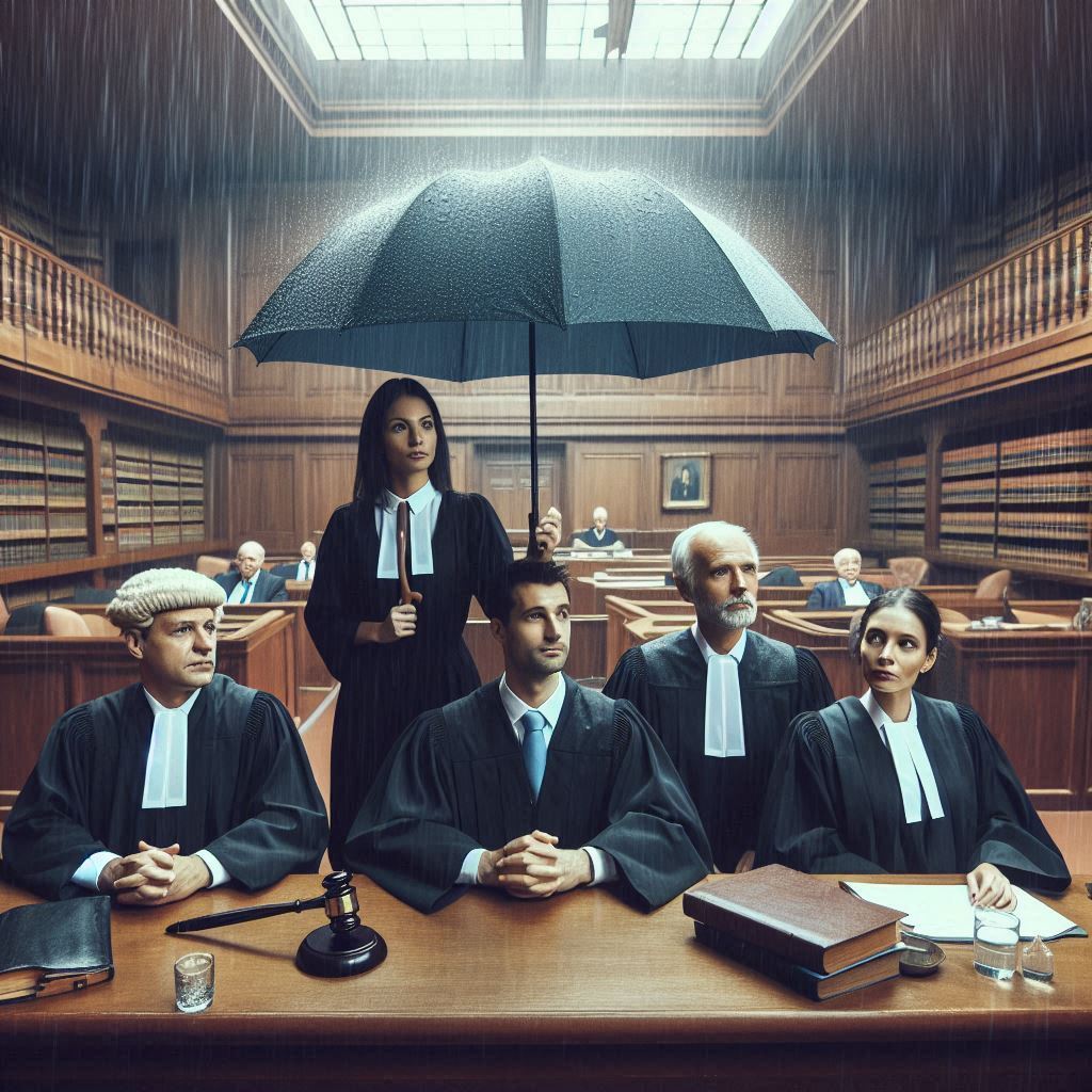 Das Titelbild wurde mit dem Bildgenerator von Microsoft 365 erzeugt. Die Gehirne von Juristen sind keine feuchten Computer